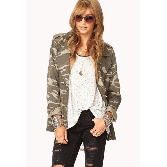 army jacket forever 21